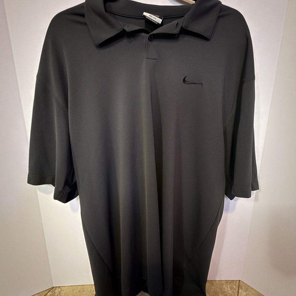 Nike Men's Charcoal Polo Shirt